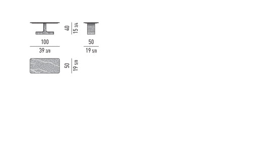 Minotti Block Outdoor Coffee TableV