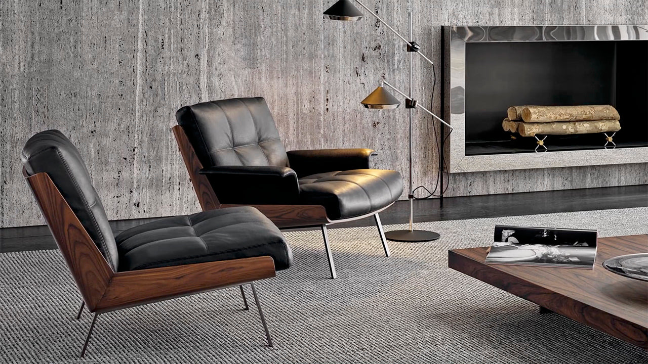 Minotti Daiki Outdoor Lounge Chair