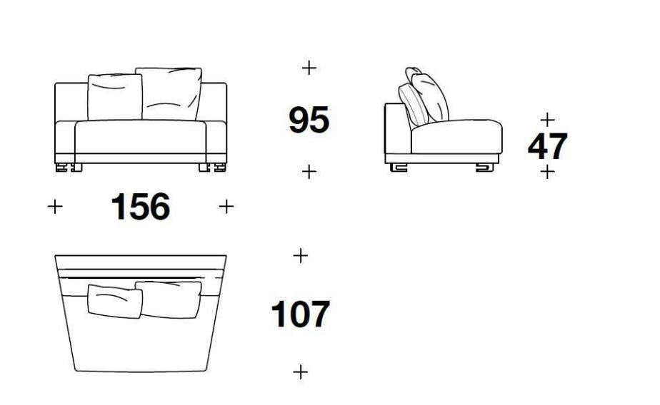 Fendi Icon Lite Sofa