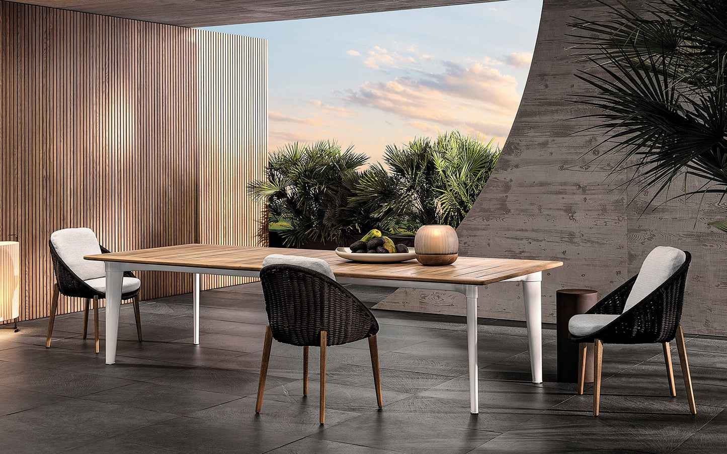 Minotti Terrace Outdoor Dining Table