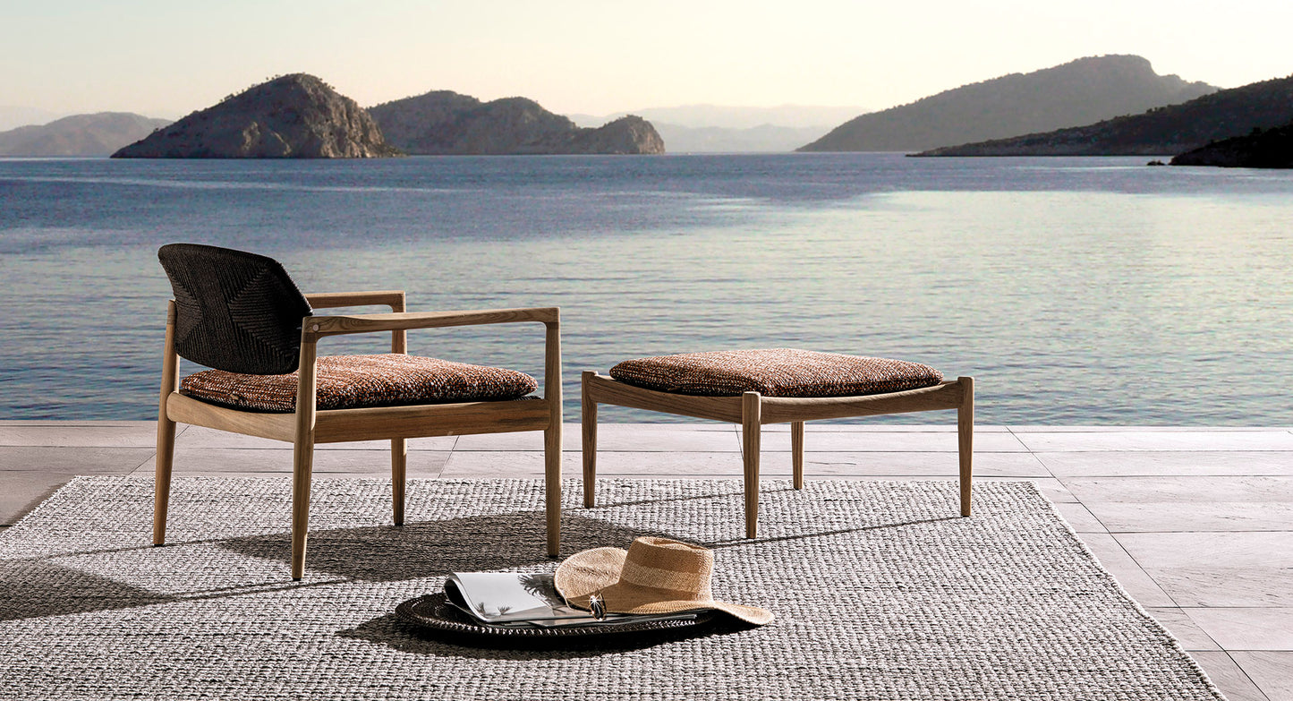 Minotti Yoko Outdoor Lounge Chair