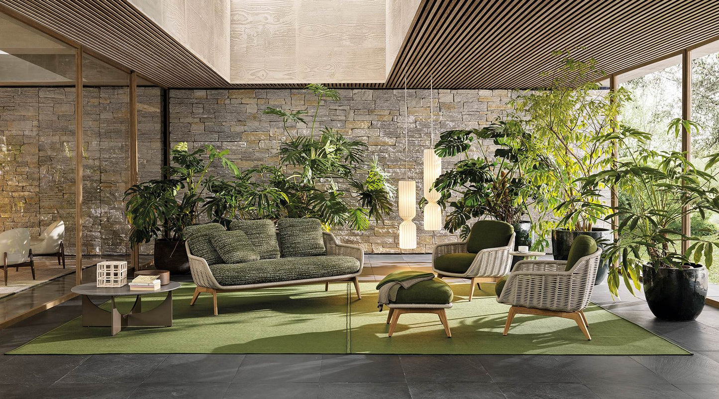 Minotti Belt Outdoor Lounge Chair