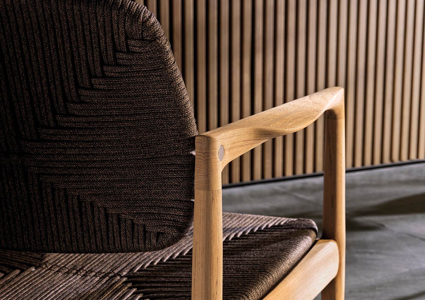 Minotti Yoko outdoor Dining Chair