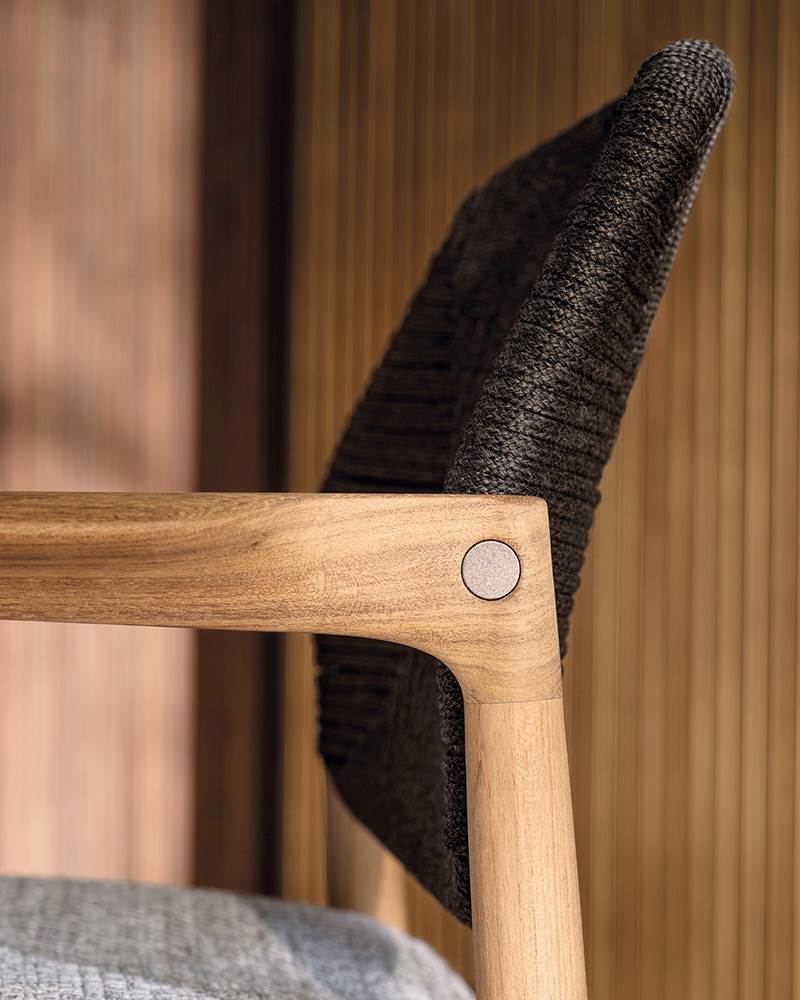 Minotti Yoko outdoor Dining Chair