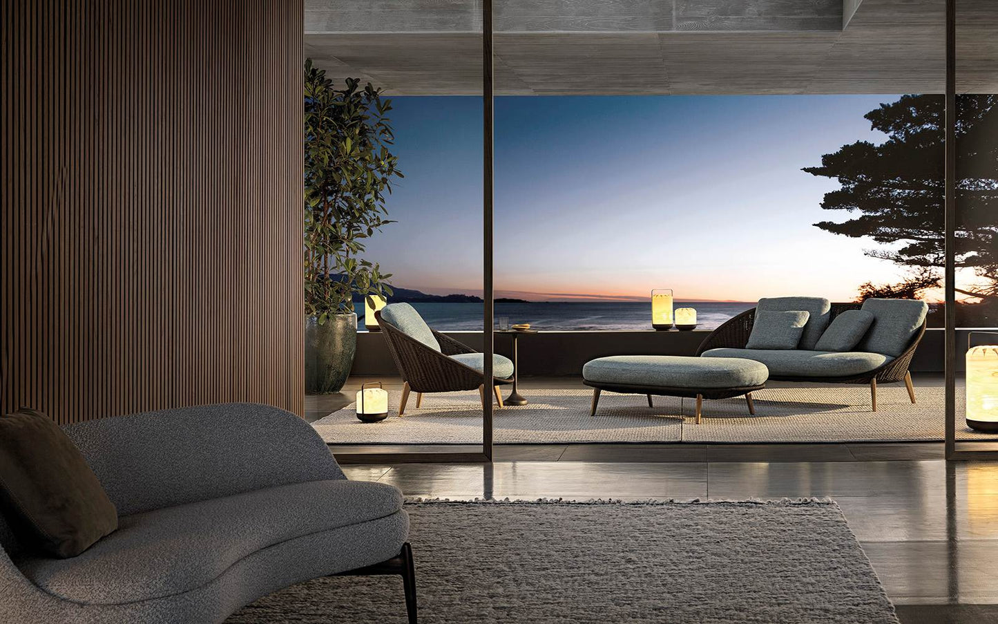Minotti Lido Outdoor sofa