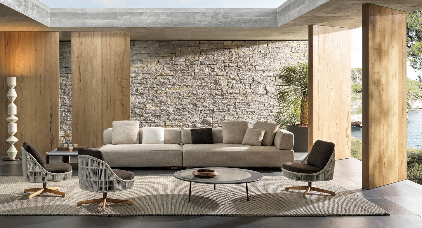 Minotti Sendai Outdoor Lounge Chair