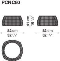 B&B italia Outdoor Coffee Table