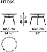B&B italia Husk Outdoor Coffee Table