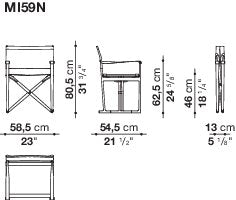 B&B italia Mirto Outdoor Dining Chair