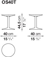 B&B italia Spool Outdoor Coffee Table