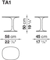 B&B italia Awa Outdoor Coffee Table