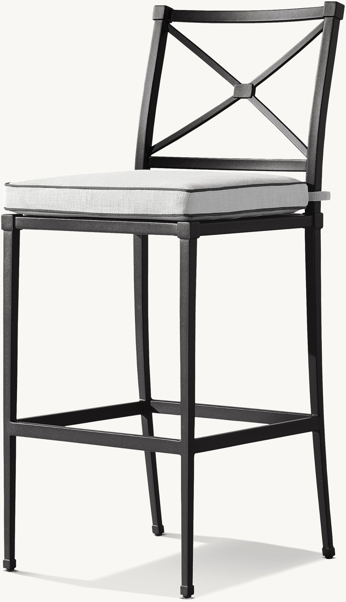RH Trousdale Cast Aluminum Bar & Counter Stool