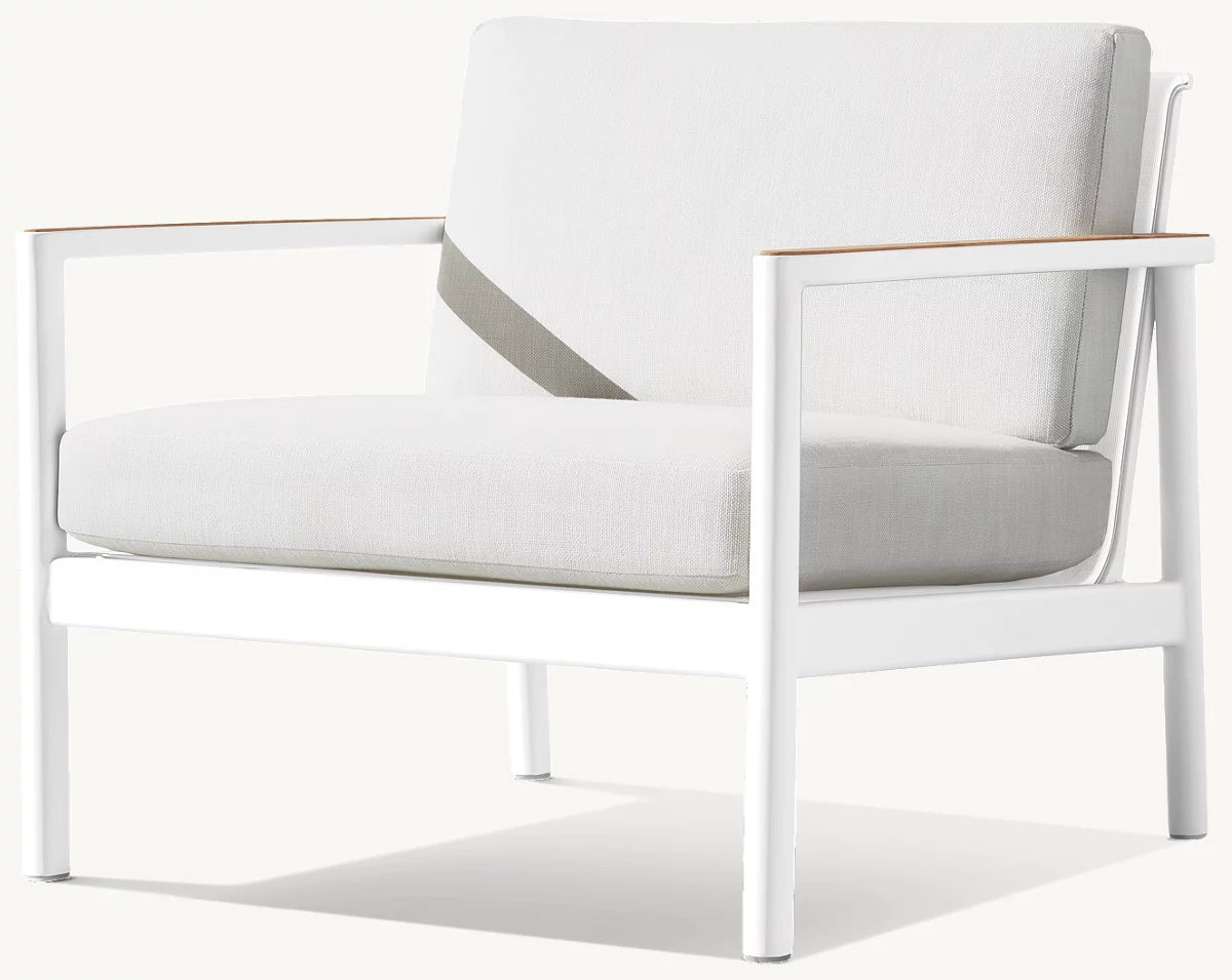 RH Marino Aluminum Lounge Chair