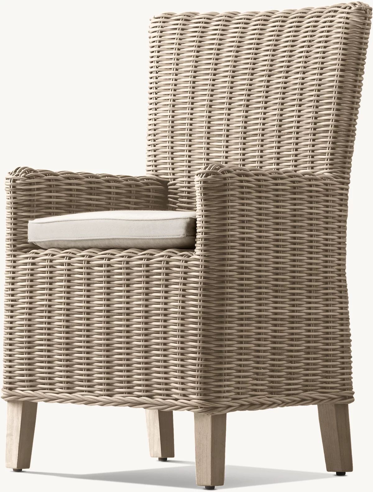 RH Provence High-Back Dining Side Chair