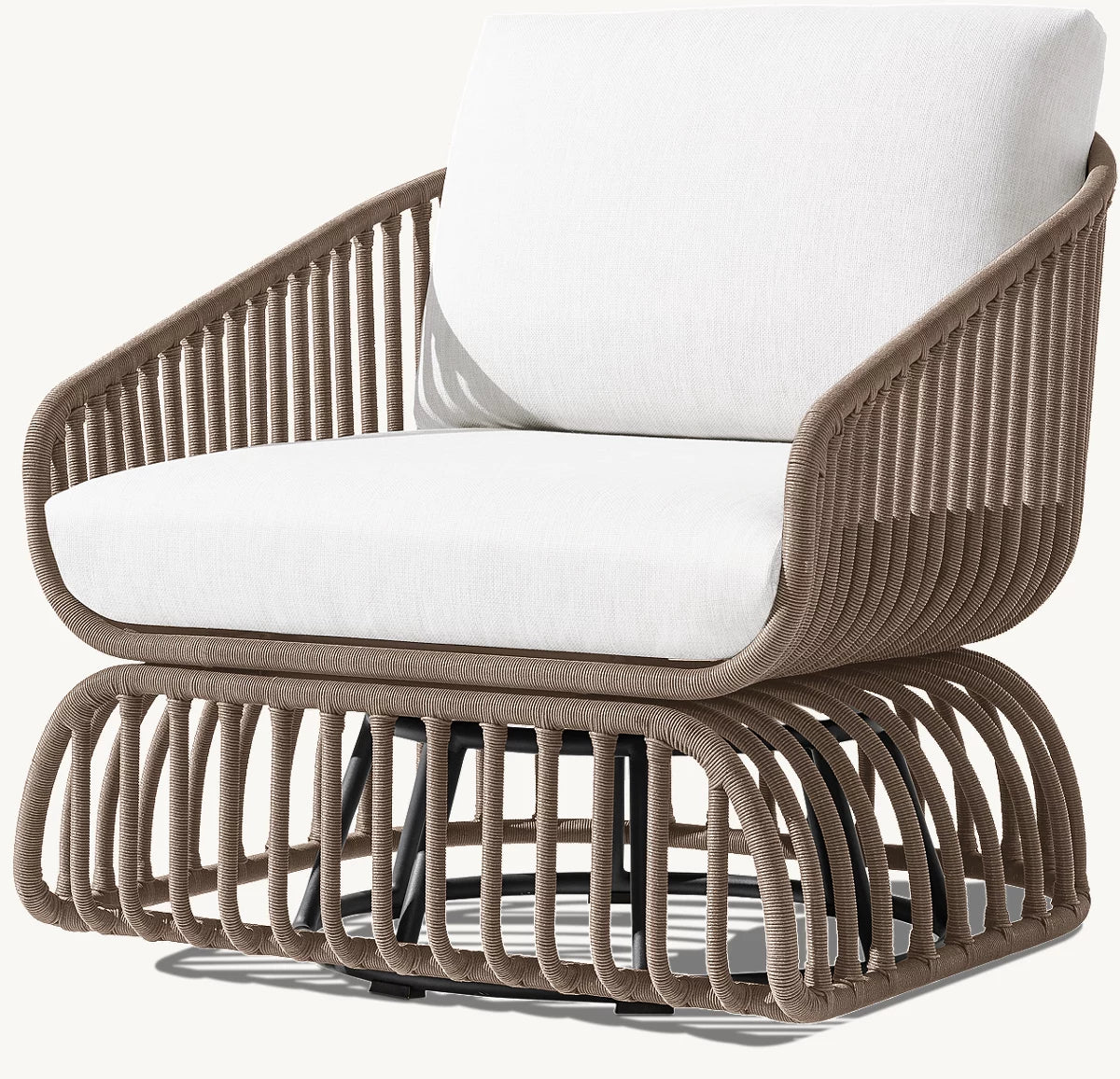 RH Alaro Swivel Lounge Chair