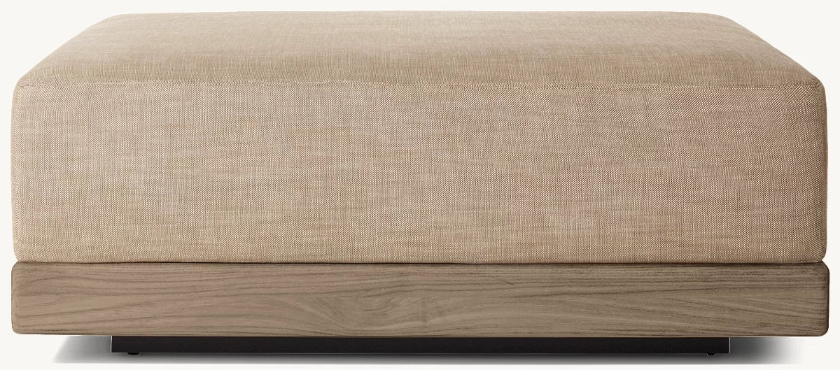 RH Cortona Modular Ottoman