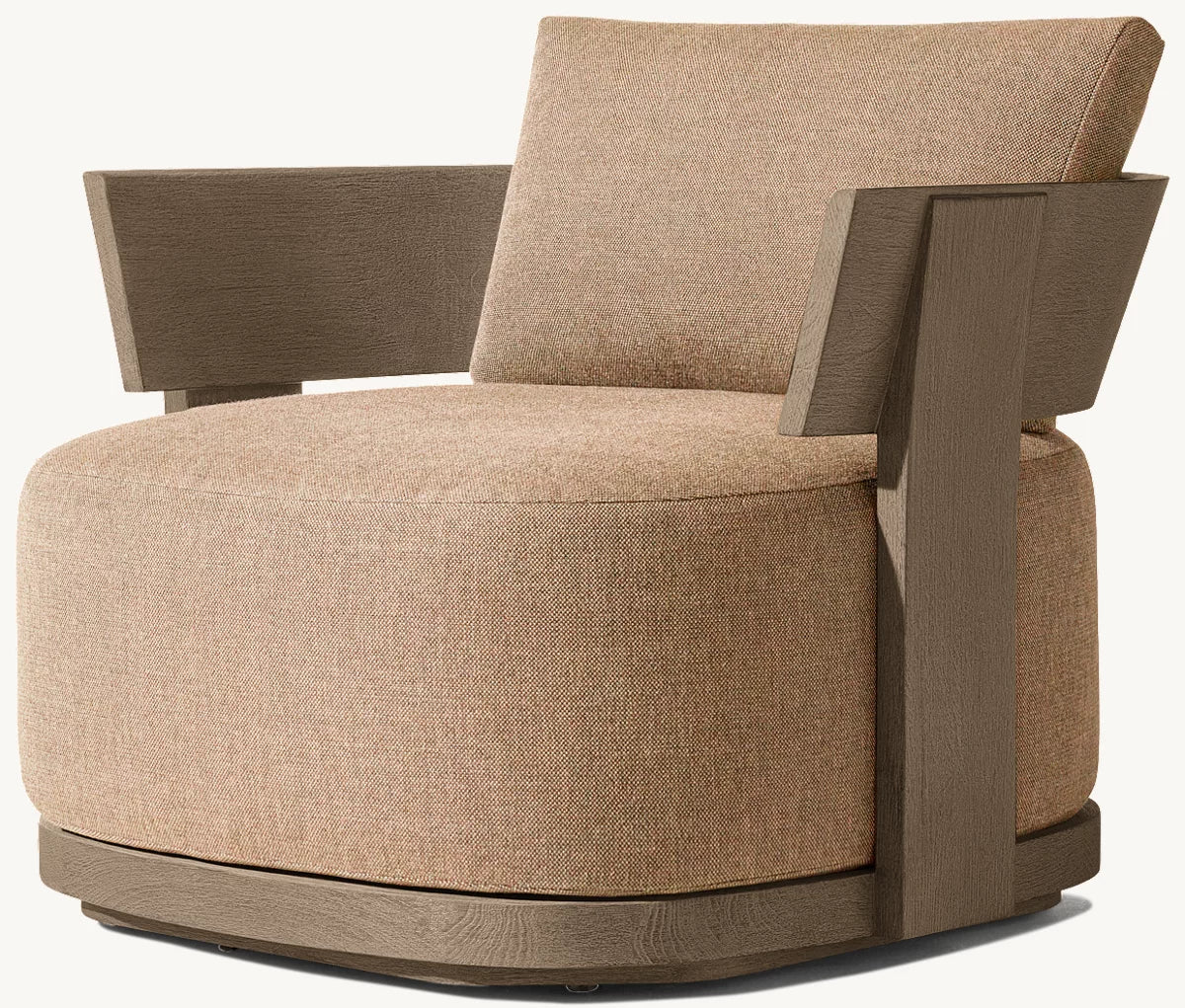 RH Solaro Teak Lounge Chair