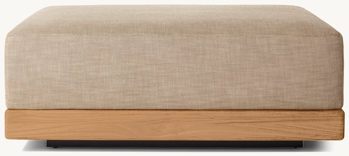 RH Cortona Modular Ottoman
