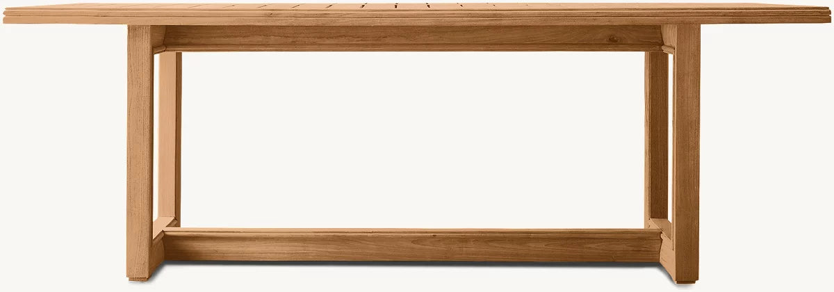 RH Costa Teak Rectangular Dining Table