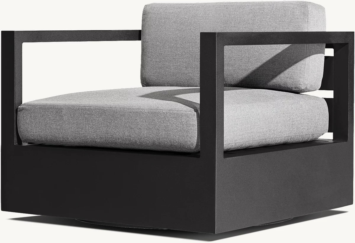 RH Aegean Swivel Lounge Chair