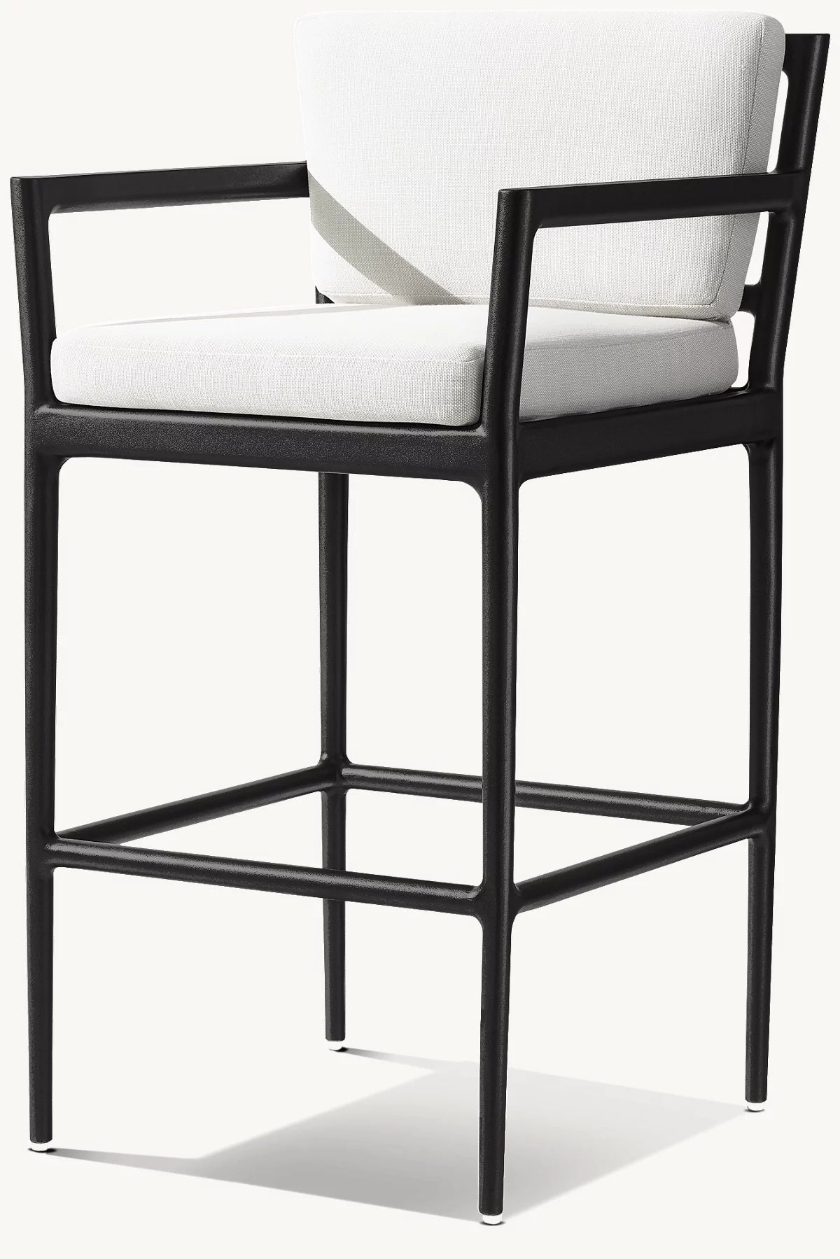 RH Laurel Teak Bar & Counter Stool
