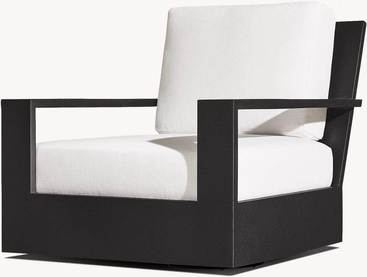 RH Belvedere Swivel Lounge Chair