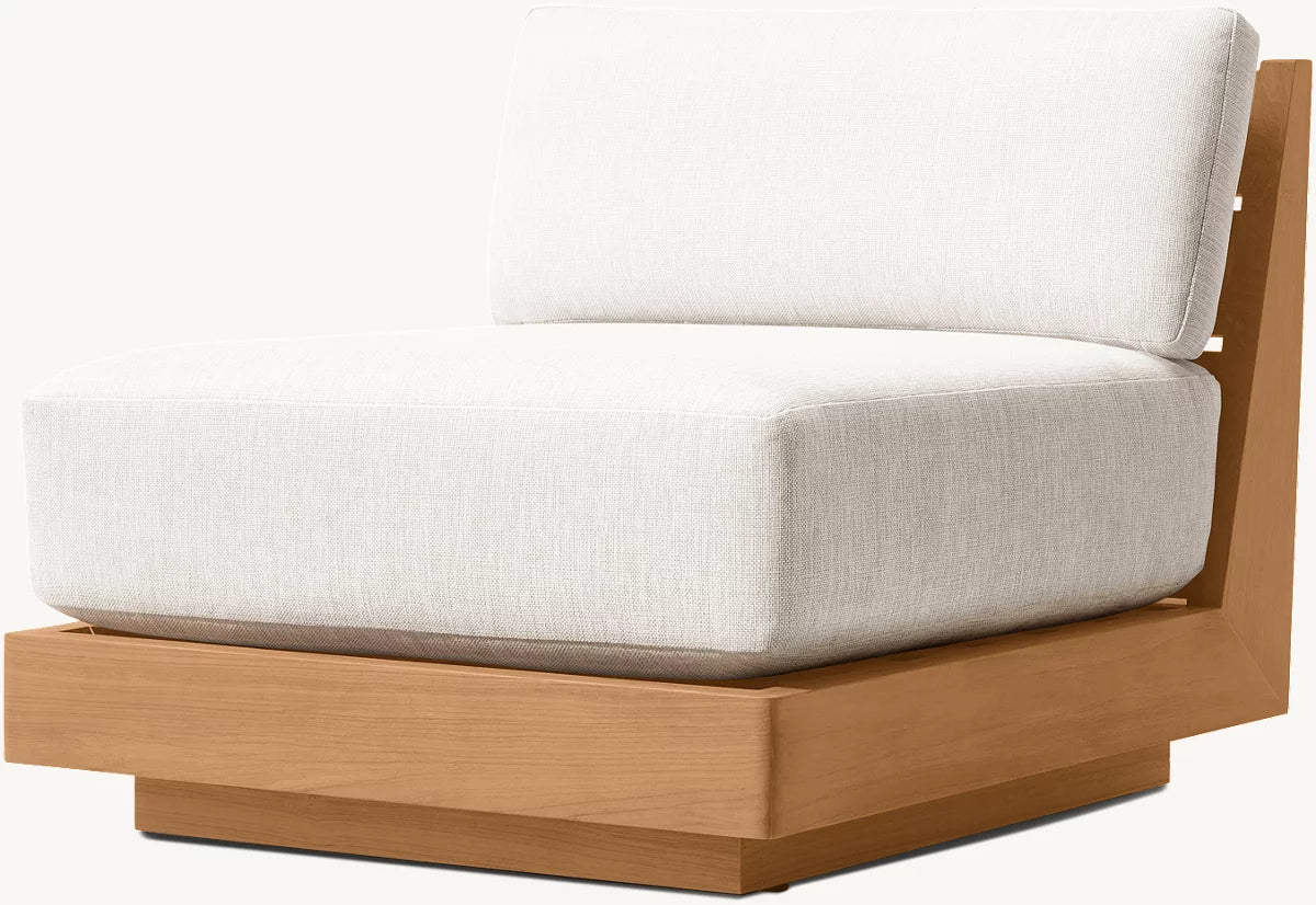 RH Maya Modular Armless Lounge Chair