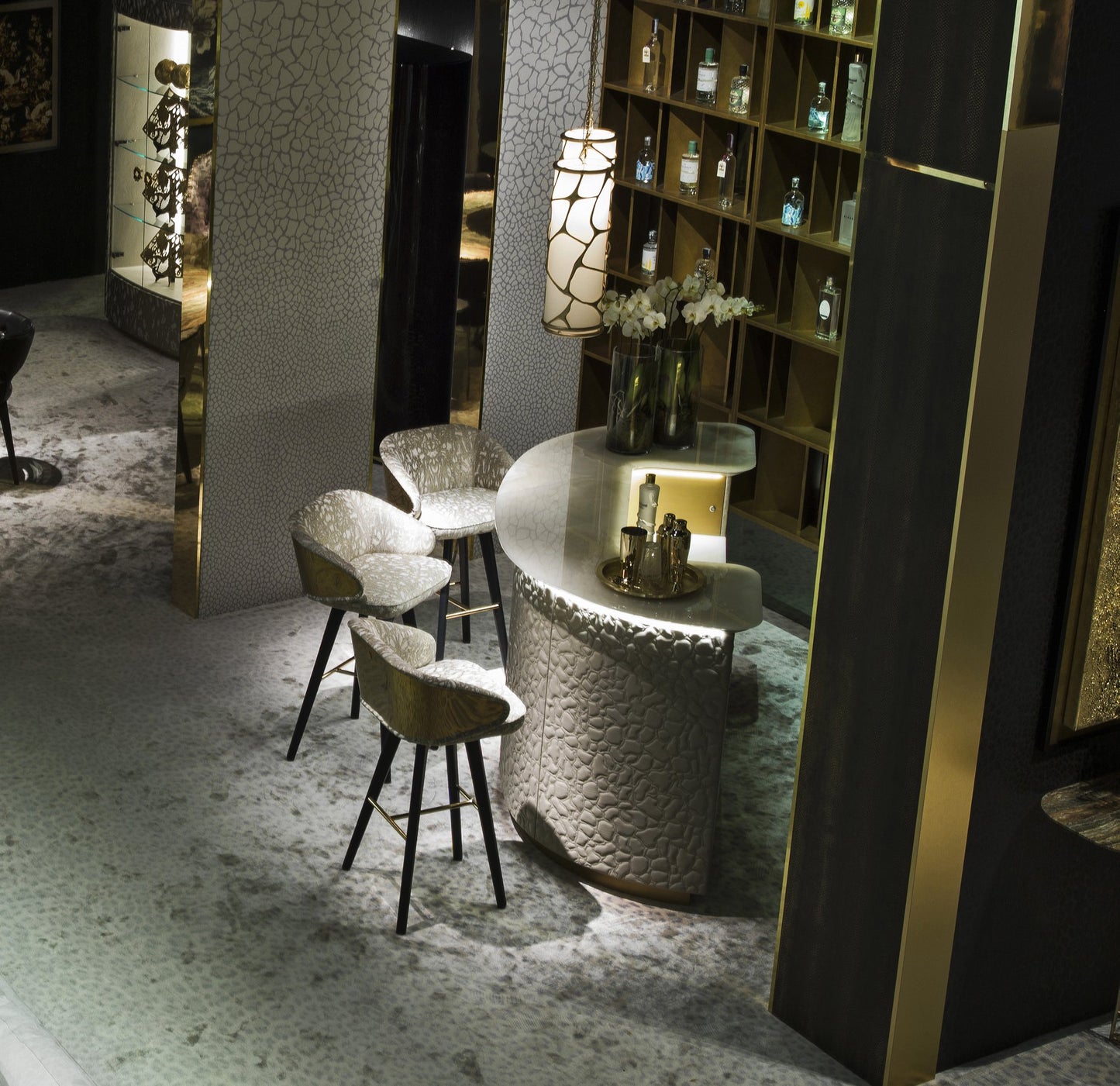 Roberto Cavalli Key West Bar Chair