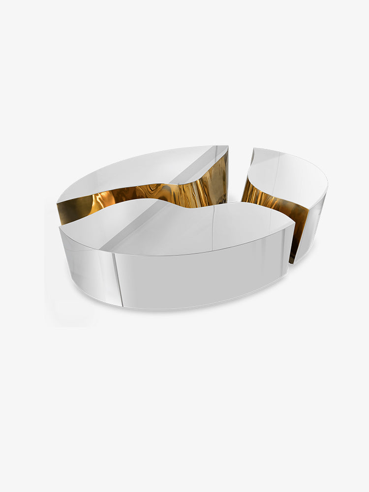 Boca Do Lobo Lapiaz Oval Coffee Table