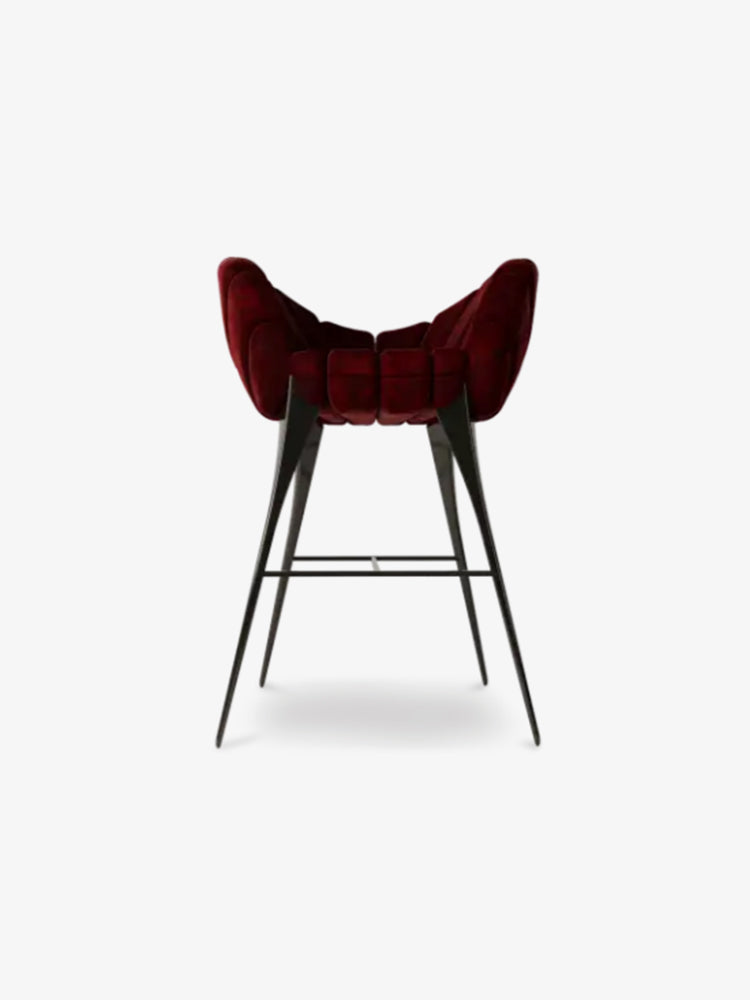 Alma De Luce Amasunzu Bar Chair