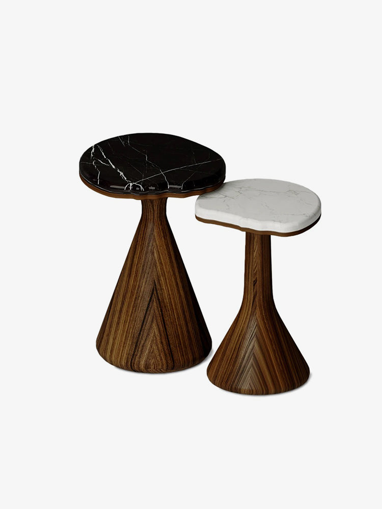 Alma De Luce Ginkgo Side Table
