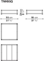 B&B italia Nooch Outdoor Coffee Table