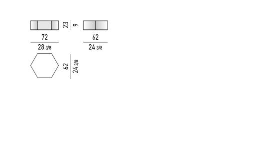 Minotti Aeron Outdoor Coffee Table