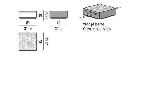 Minotti Elliott Outdoor Coffee Table