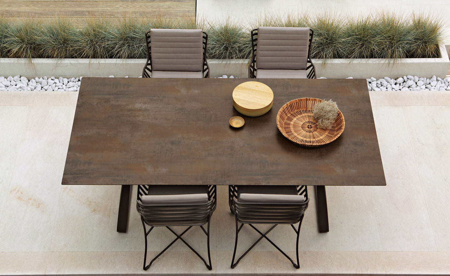 Roberti Rattan  ART. 9727/9728/9729 dining table