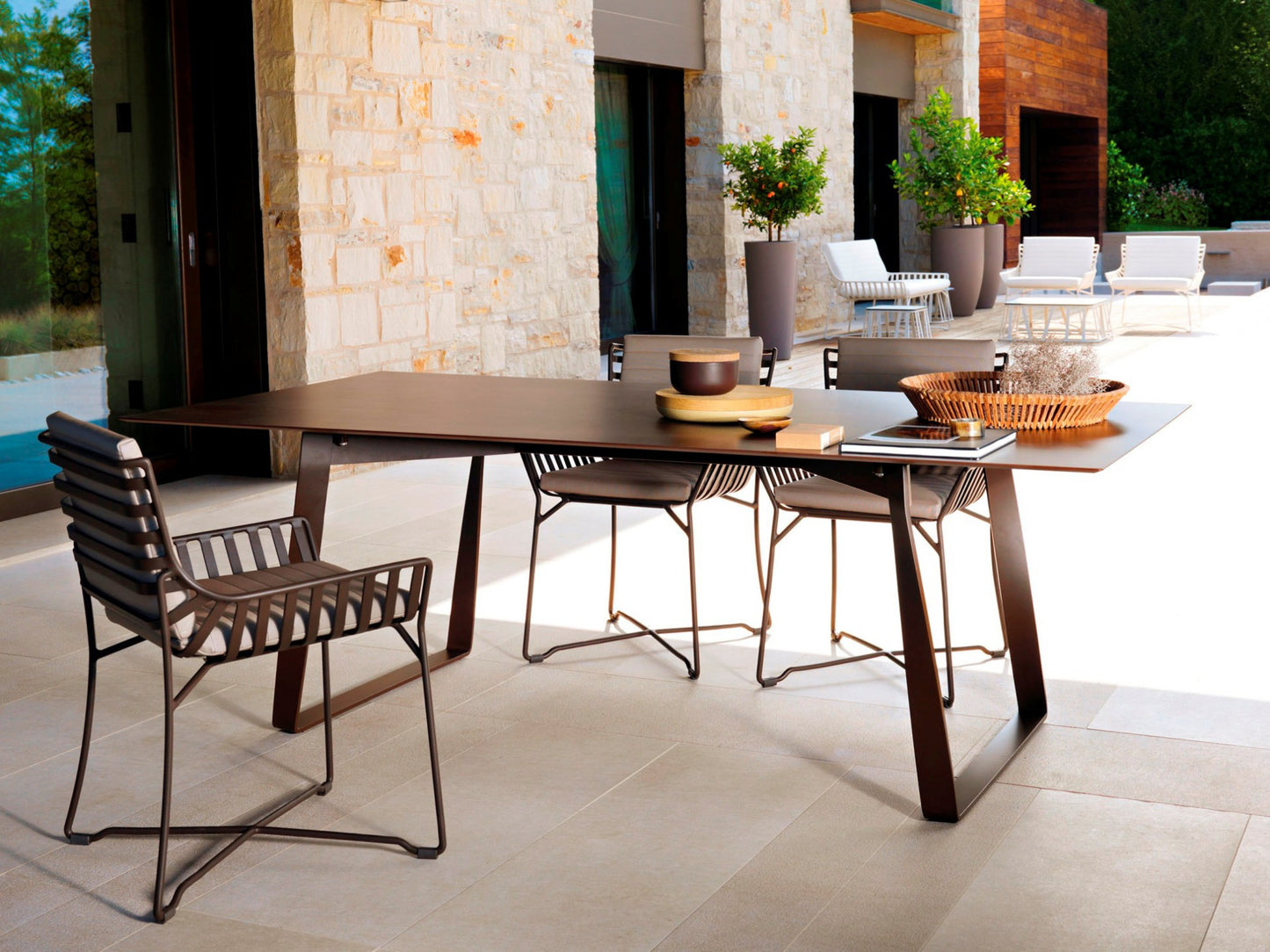 Roberti Rattan ART. 9727/9728/9729 dining table