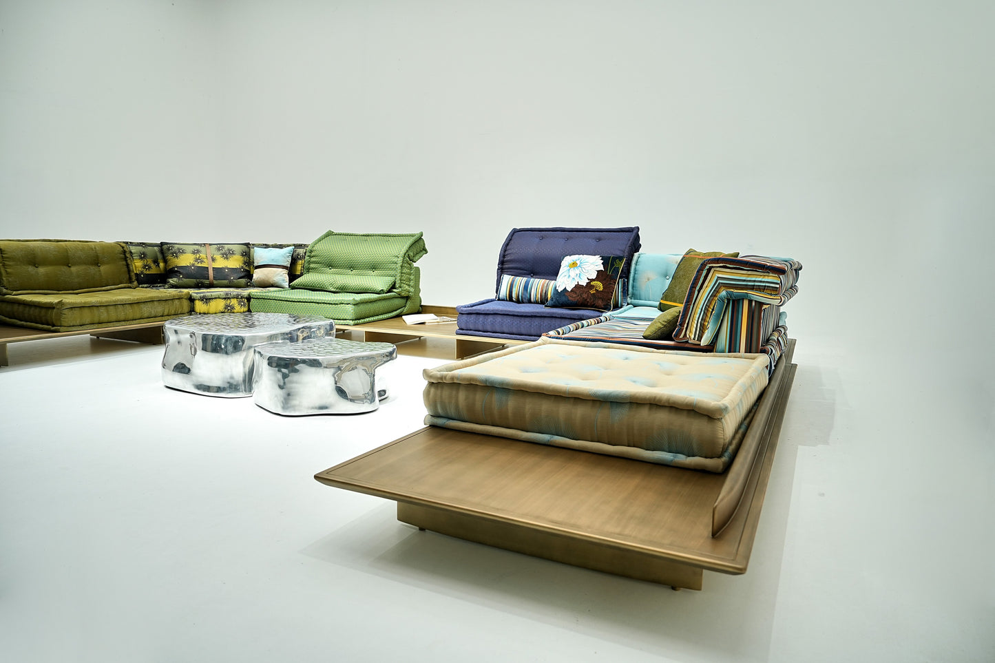 Roche Bobois Mah Jong Sofa