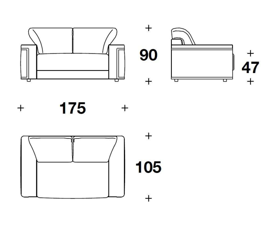 Fendi Montgomery Sofa