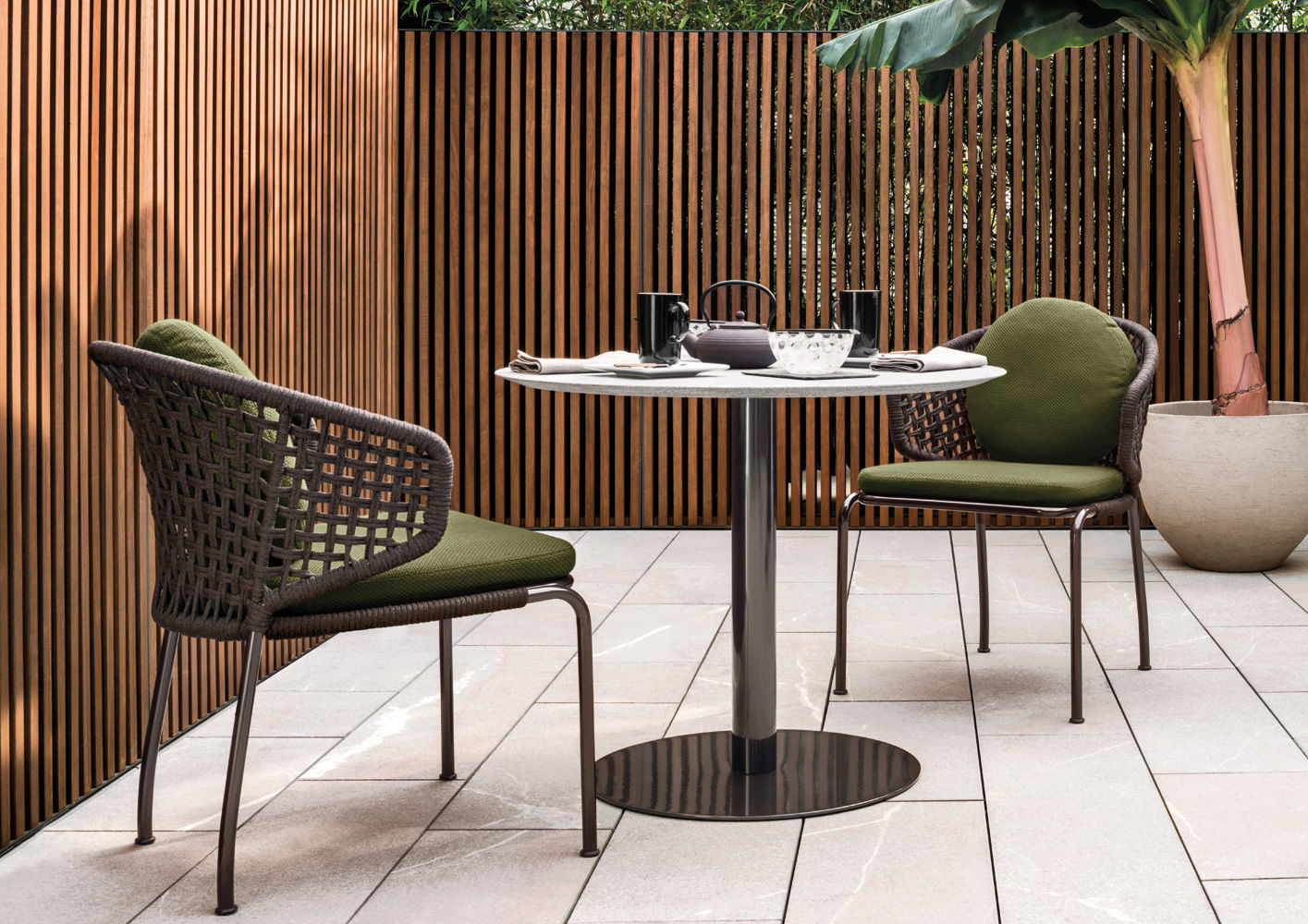 Minotti Aston Outdoor Dining Chair
