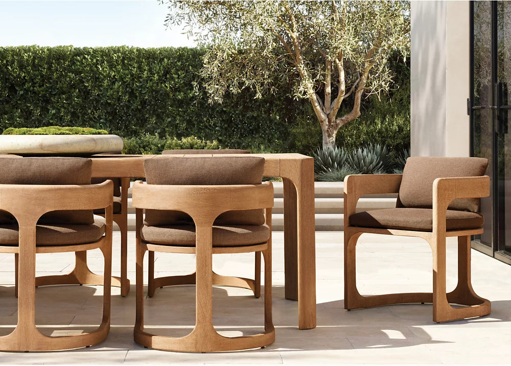 RH Cassale Rectangular Dining Table