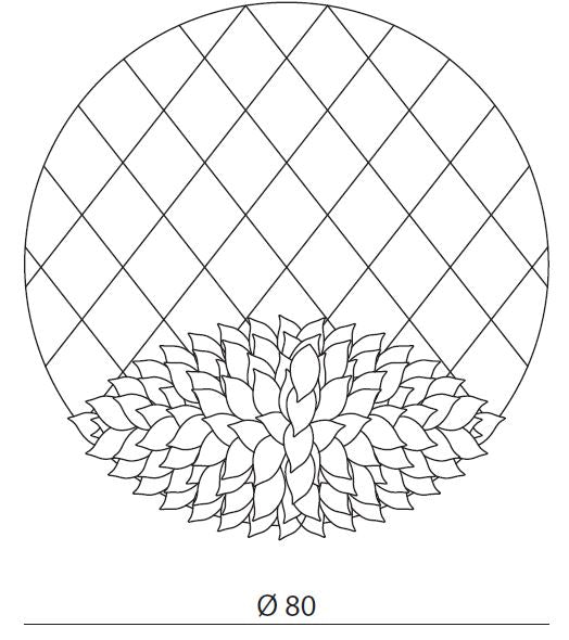 Visionnaire Foglia Mirror