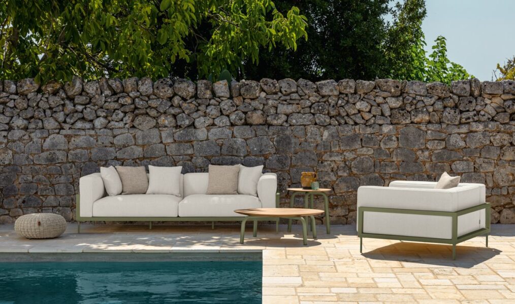 Talenti Cleosoft//Alu Sofa