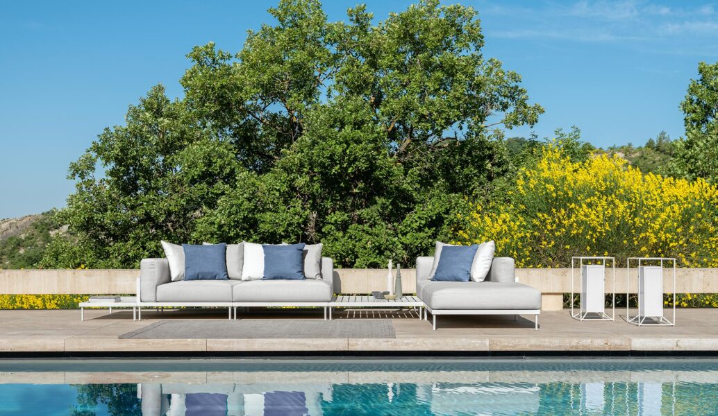 Talenti Cleosoft//Alu Sofa