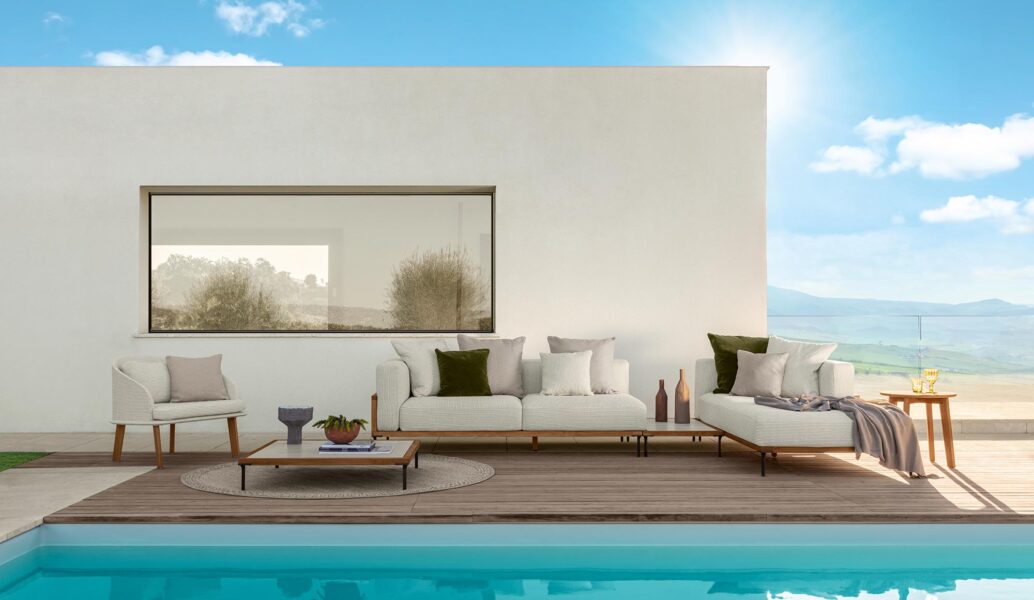 Talenti Cleosoft//Wood Sofa