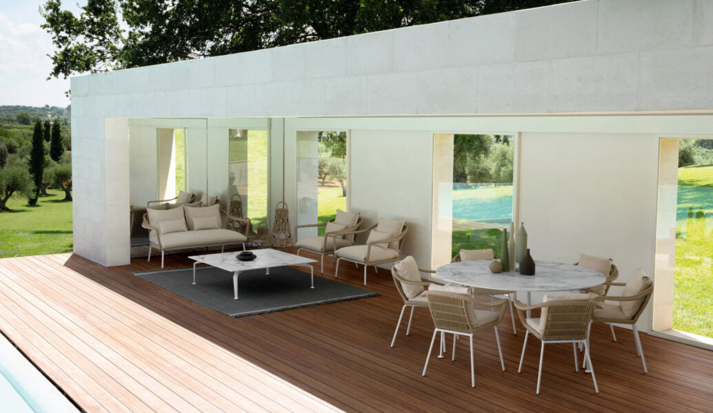Talenti Cruise//Alu Love Seat Sofa