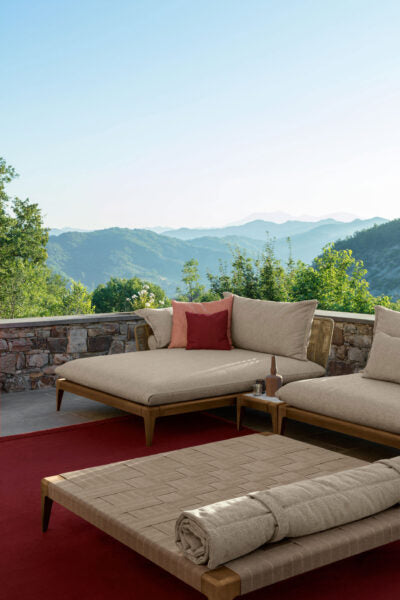 Talenti Cruise//Teak Sofa