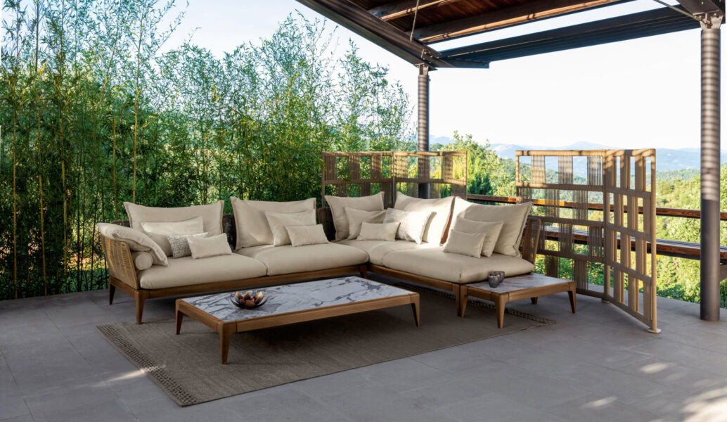 Talenti Cruise//Teak Sofa