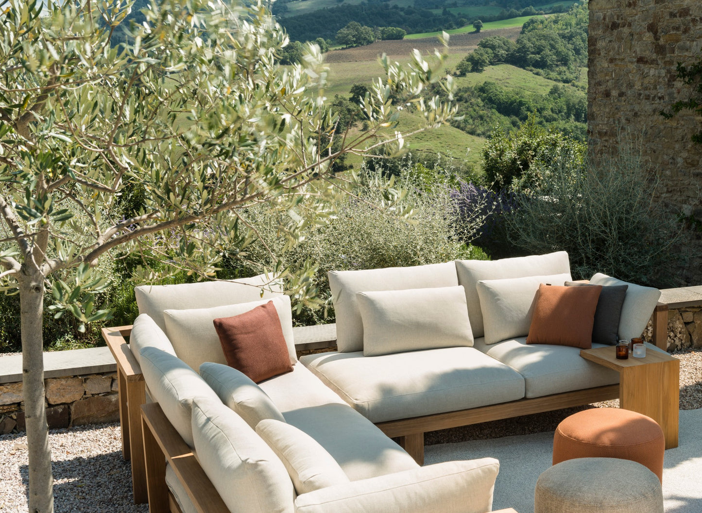 Tribu Pure Outdoor Side Table