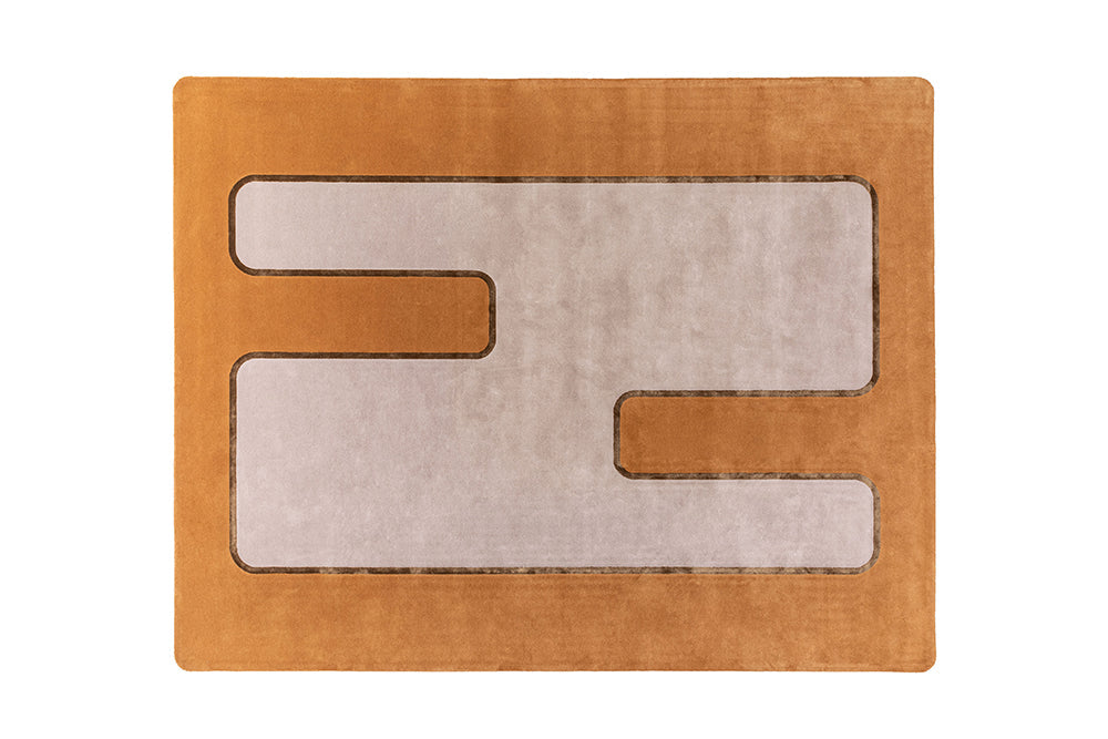 Fendi B Buckle Rug