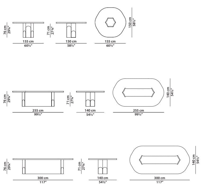 Baxter Grace Dinning Table